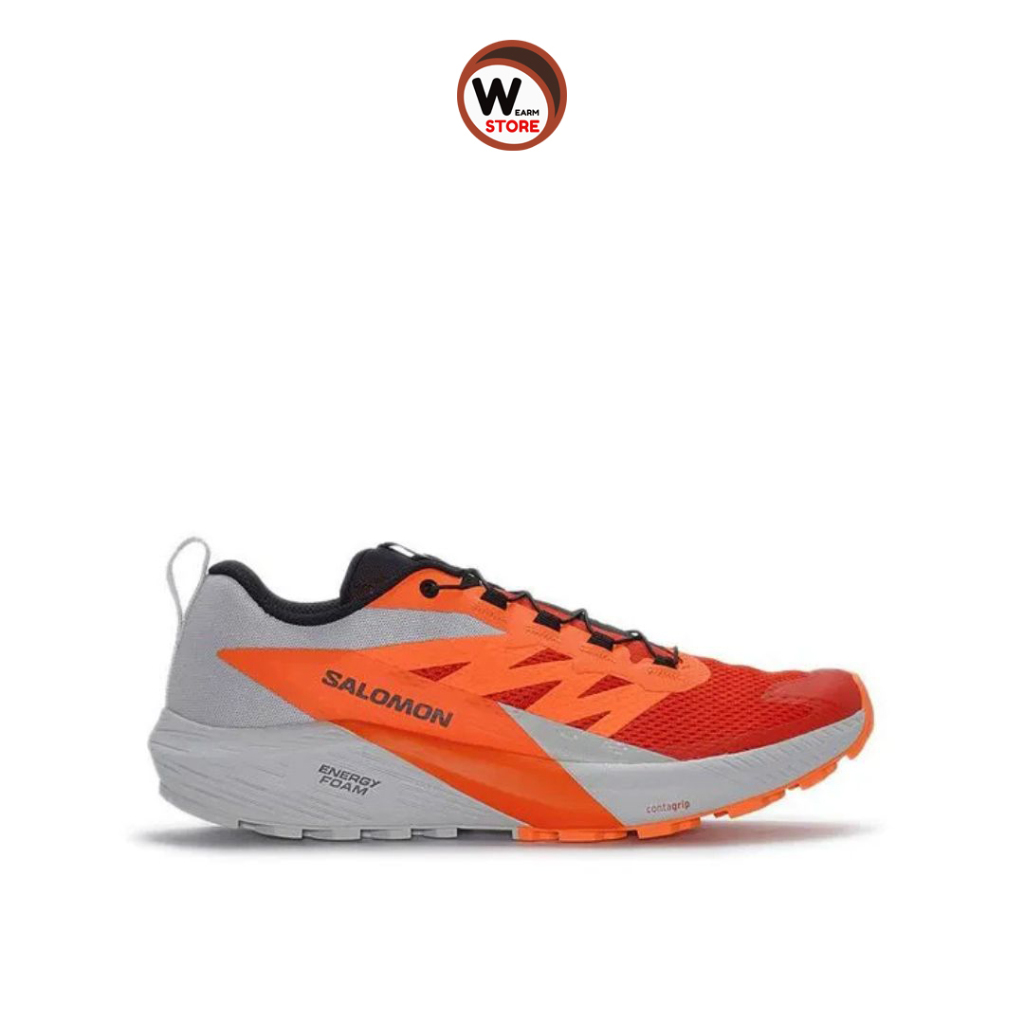 Sepatu Lari Pria Salomon Sense Ride 5 - Lunar Rock (47046200) ORIGINAL