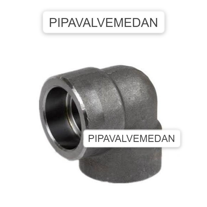 1/2” Elbow / Knee Stainless SS 304 Class 3000 Drat NPT SS304