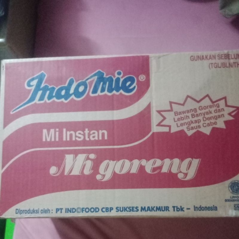 

INDOMIE Goreng (1 Dus = 40 Pcs)