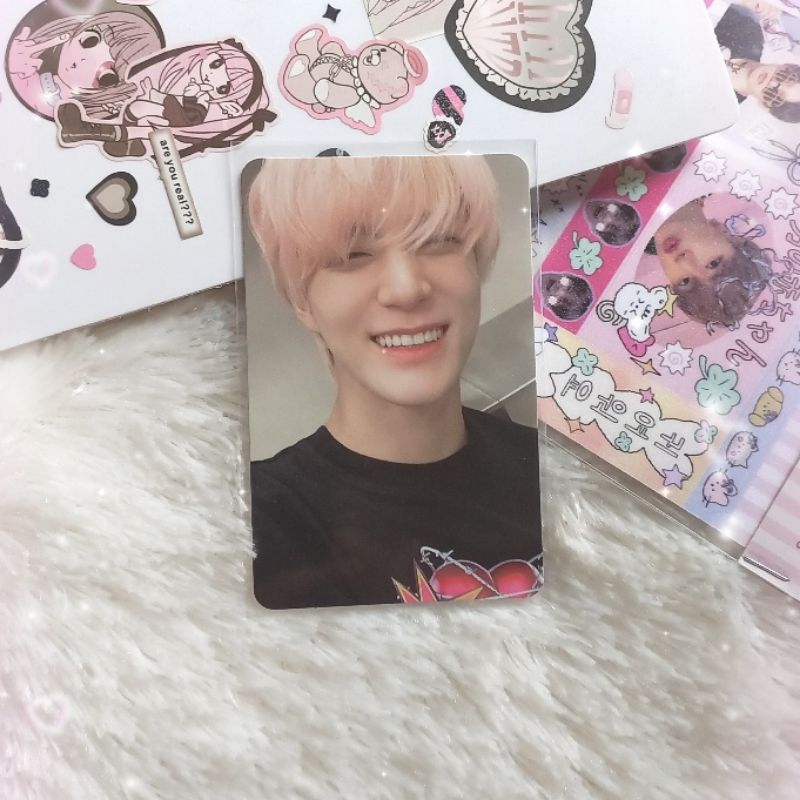 Photocard PC Jeno Senyum Tshirt Glitch Mode NCT Dream