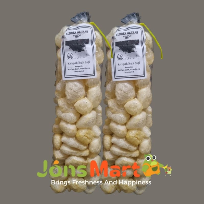 

KERUPUK KRUPUK KULIT SAPI / KRUPUK JANGEK / RAMBAK - JonsMart