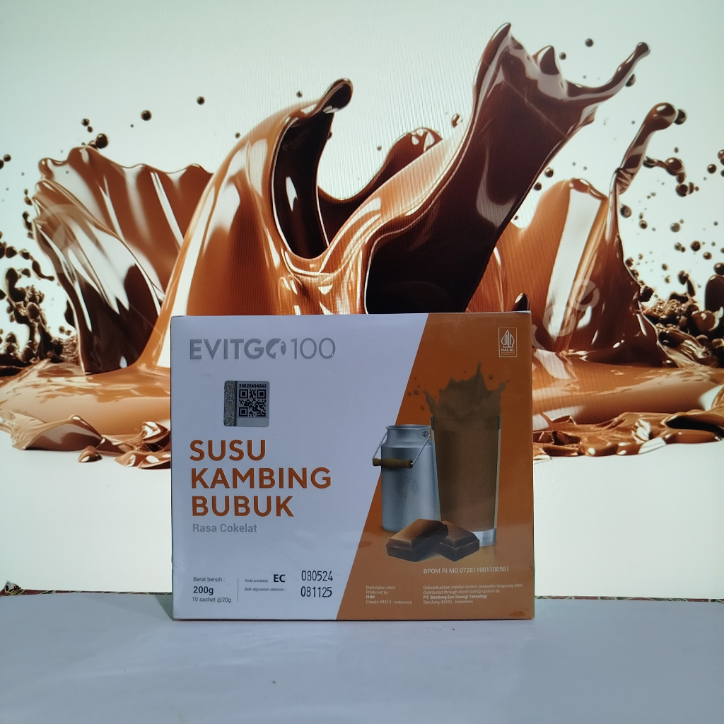 

Evitgo100 Susu Kambing Etawa Rasa Cokelat 100% Original
