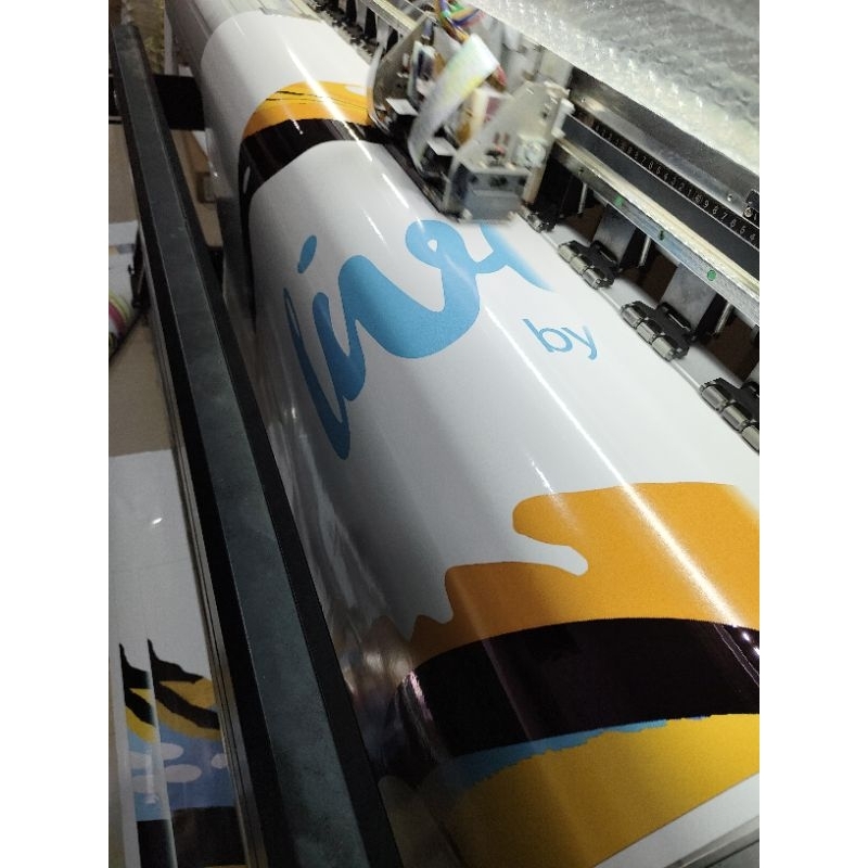 

cetak stiker sticker vinyl meteran ritrama glossy