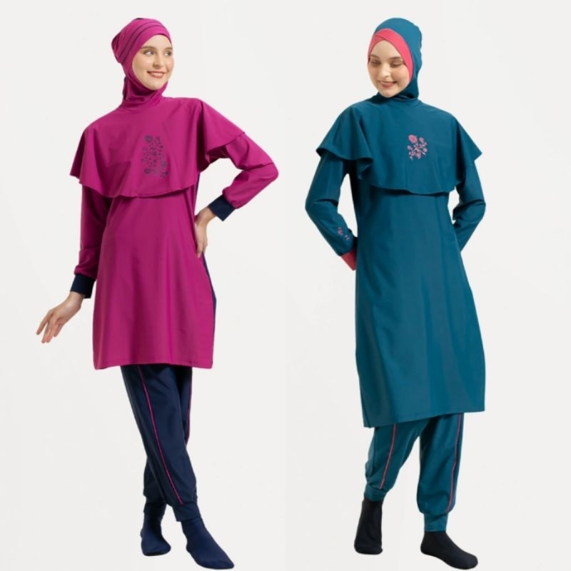 POLITE SWIM Baju Renang Muslimah TUN DOLPHIN GY-PP55