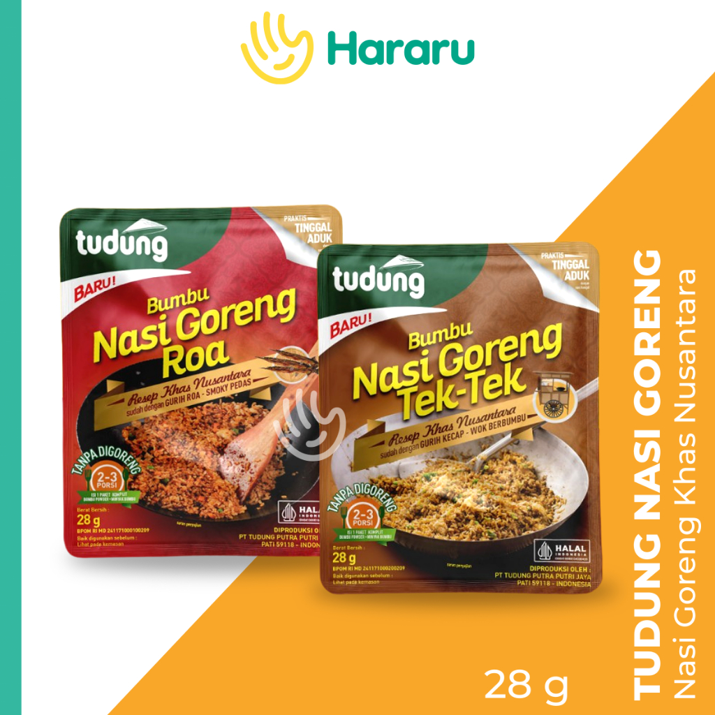 

Tudung Bumbu Nasi Goreng Instant 28gr