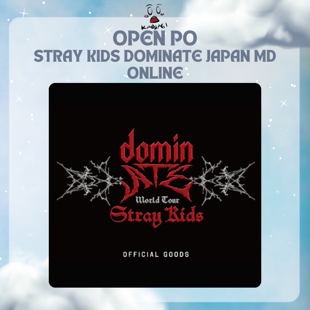 [BOOKED] STRAY KIDS DOMINATE JAPAN MD ONLINE