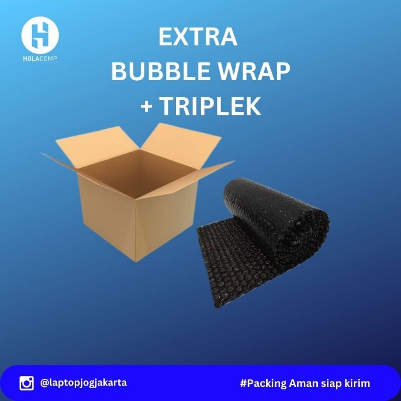 

EXTRA PACKING BUBBLEWRAP & TRIPLEK