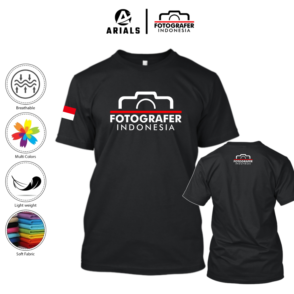 Arials Kaos Baju Fotografer Indonesia