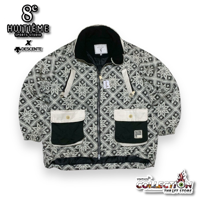 JAKET VINTAGE HUITIEME 8e SPORTS STUDIO X DESCENTE