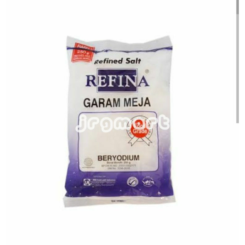 

Refina Garam Meja Beriodium 250 gr atau 500 gr atau 1kg