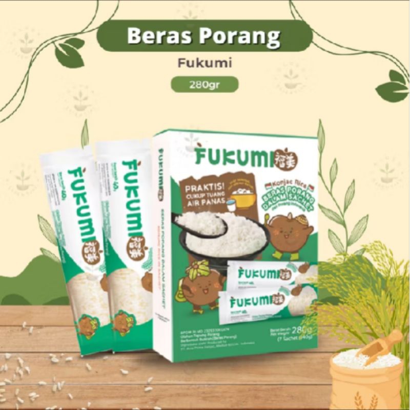 

BERAS PORANG FUKUMI 280gram 7x40gram