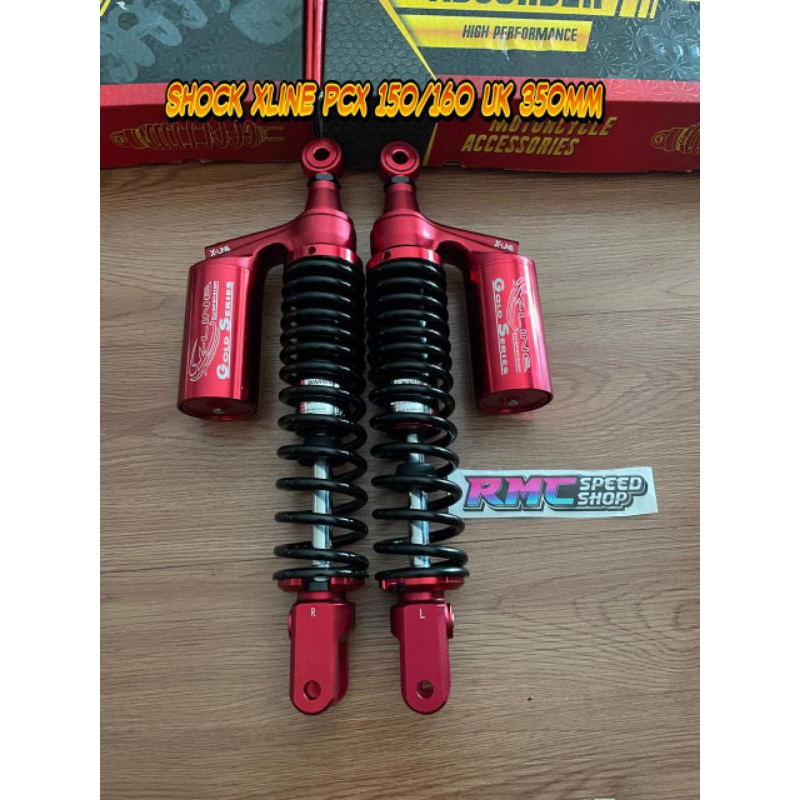 Shock Xline pcx 150 PCX 160 ukuran 350mm / Shock Xline pcx 150/PCX 160 klik fungsi