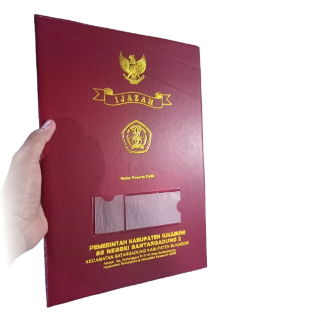 

Cetak Map Ijazah Sekolah Custom Untuk Semua Jenjang Pendidikan Isi 4 Lembar