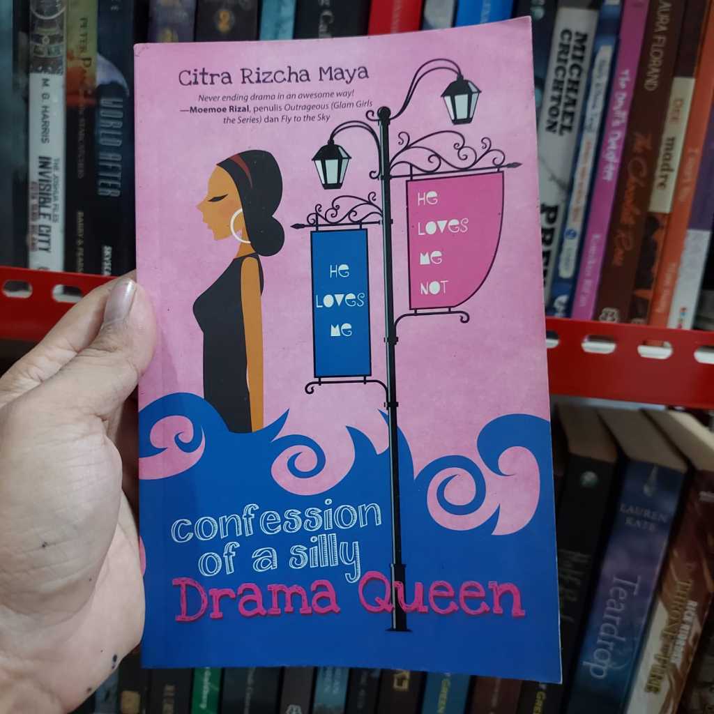 Novel Confession Of A Silly Drama Queen - Preloved Original