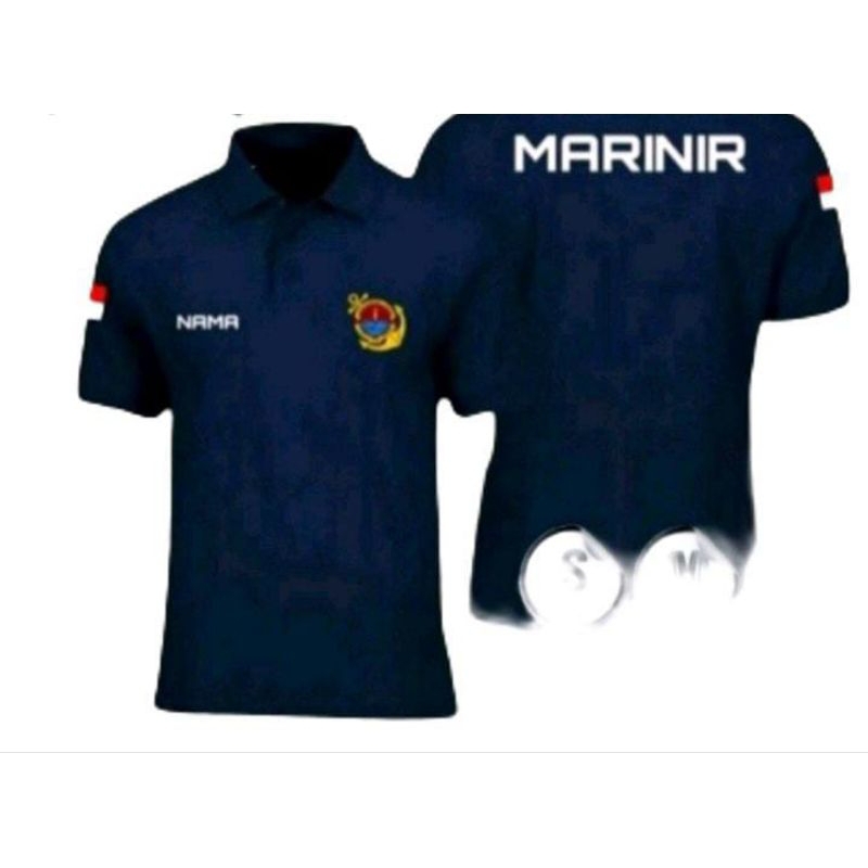 KAOS BERKERAH MARINIR // KAOS POLO BERKERAH // KAOS BERKERAH POLO