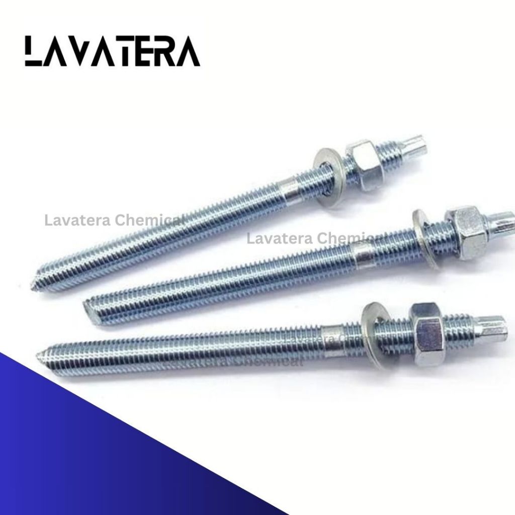 CHEMICAL ANCHOR ANGKUR STUD BOLT M20 X 260 GRADE 5.8