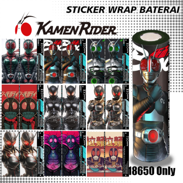 

STORYELLY - Pelindung Baterai 18650 - Kamen Rider