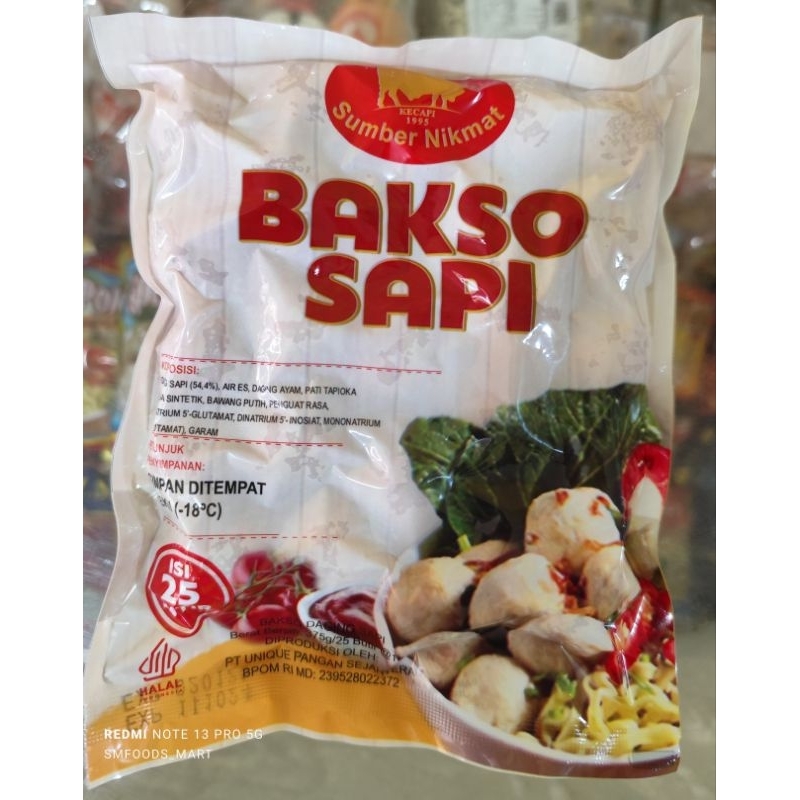 

Bakso Bekasi Premium isi 25 Pcs