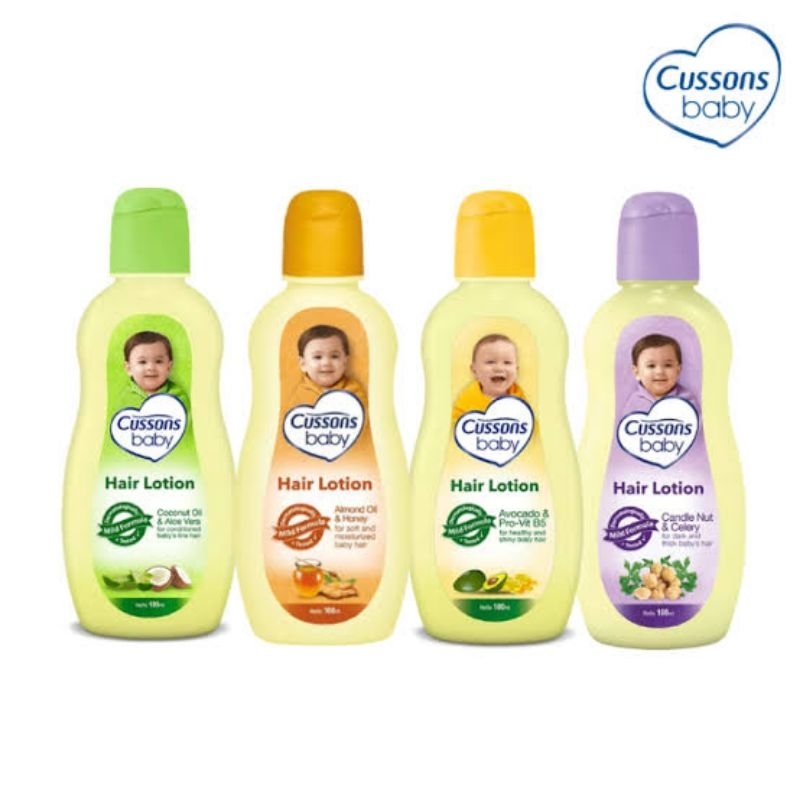 Cussons Baby Hair Lotion 100+100ml Cosson Baby hair Lotion mirah My baby Hair lotion murah My baby h