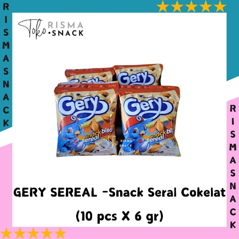 

Gery Sereal Snack Bantal Sereal Cokelat kemasan (10pcs x 6gr)