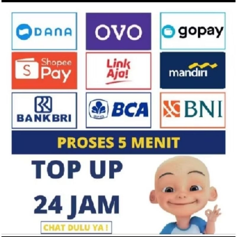 

Top Up & Isi Saldo✓