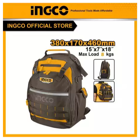 Tas Ransel Perkakas Tools Backpack INGCO HBP01028