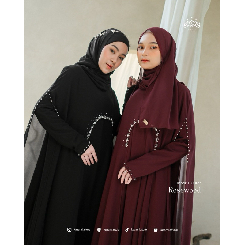Luna Abaya Gamis Pesta Ori by Kazami Store