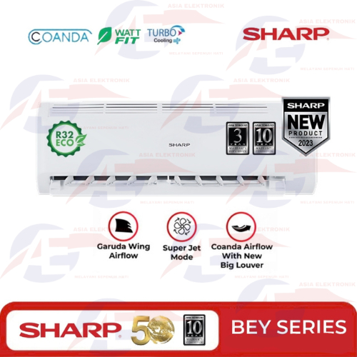 Ac SHARP AH-A5BEY |  AC Sharp 1/2 PK | Ac 1/2Pk