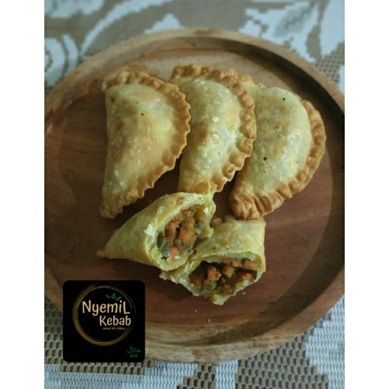 

[HALAL] FROZEN FOOD || PASTEL AYAM / SAPI ISI 10 PCS BUMBU REMPAH KARI || PASTEL FROZEN