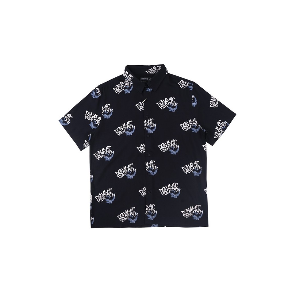 Kemeja Pria 3Second Lengan Pendek Regular Fit Rayon Vibration H041024