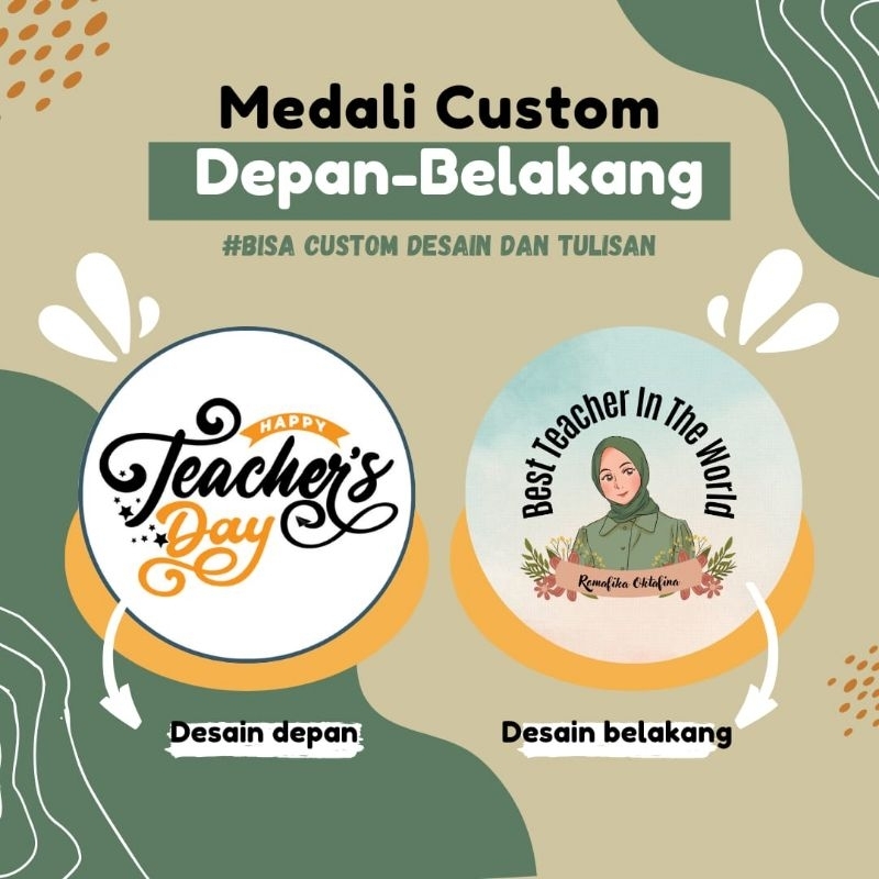 Medali Custom premium / gift custom / souvenir (FREE DESAIN)