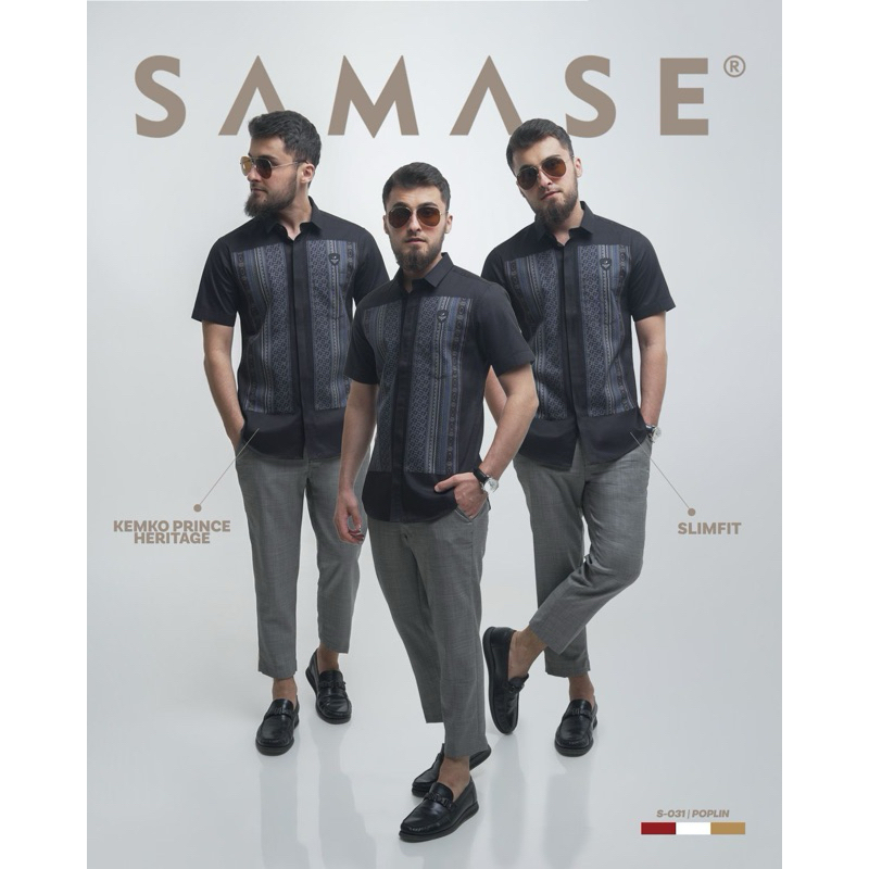 Samase Kemko Batik S031 Black