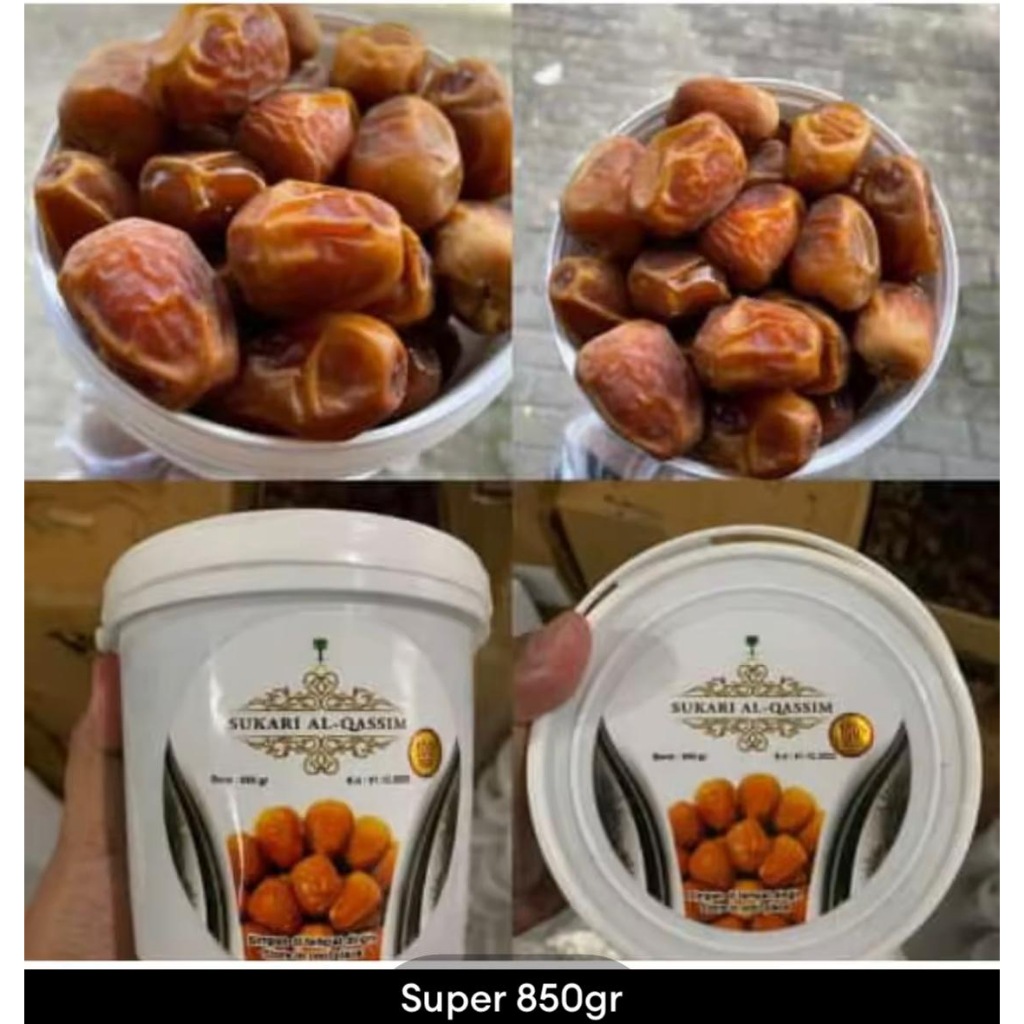 

Kurma Sukkari Premium Ember 850gr