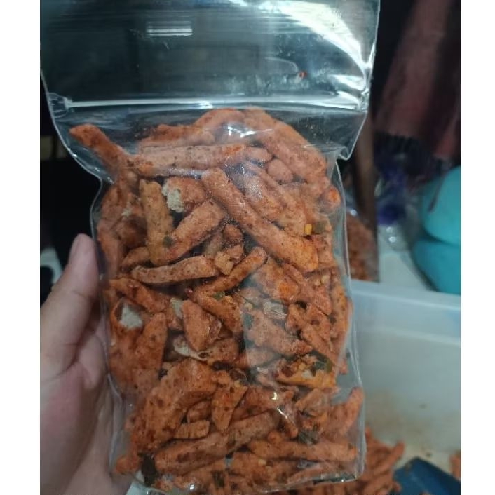 

Basreng Pedas Daun Jeruk Dan Basreng Original Daun Jeruk Kemasan 250 gram