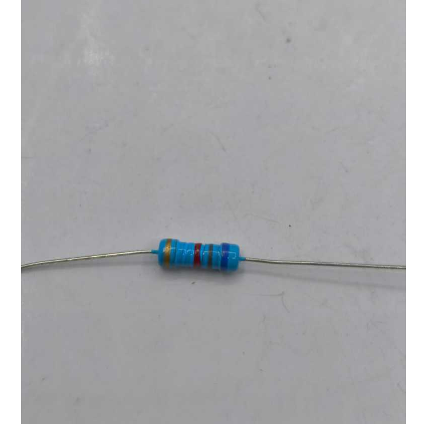RESISTOR 1/2 WATT 6K1 / RESISTOR SETENGAH WATT 6K1