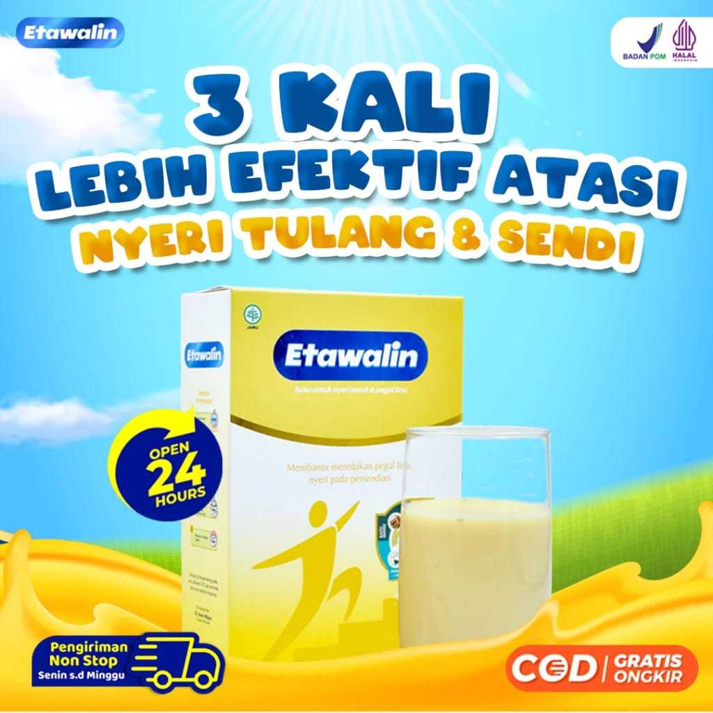 

Etawalin - Membantu Mengatasi Asam Urat, Rematik dan Nyeri Sendi 100% Original Alami Tanpa Efek Samping