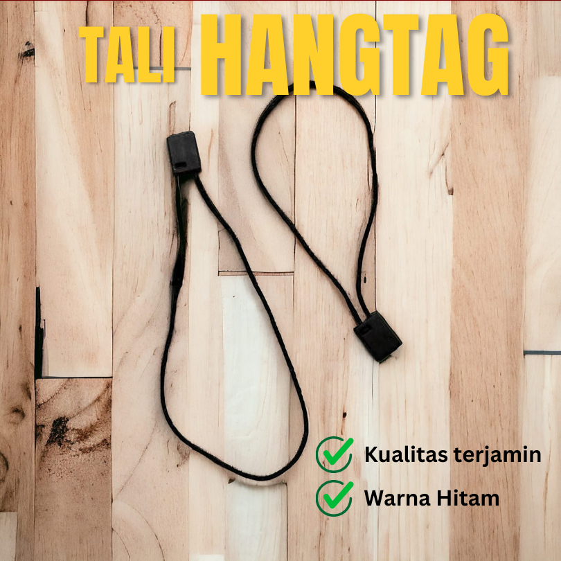 

Tali Hangtag Warna Hitam Untuk Label