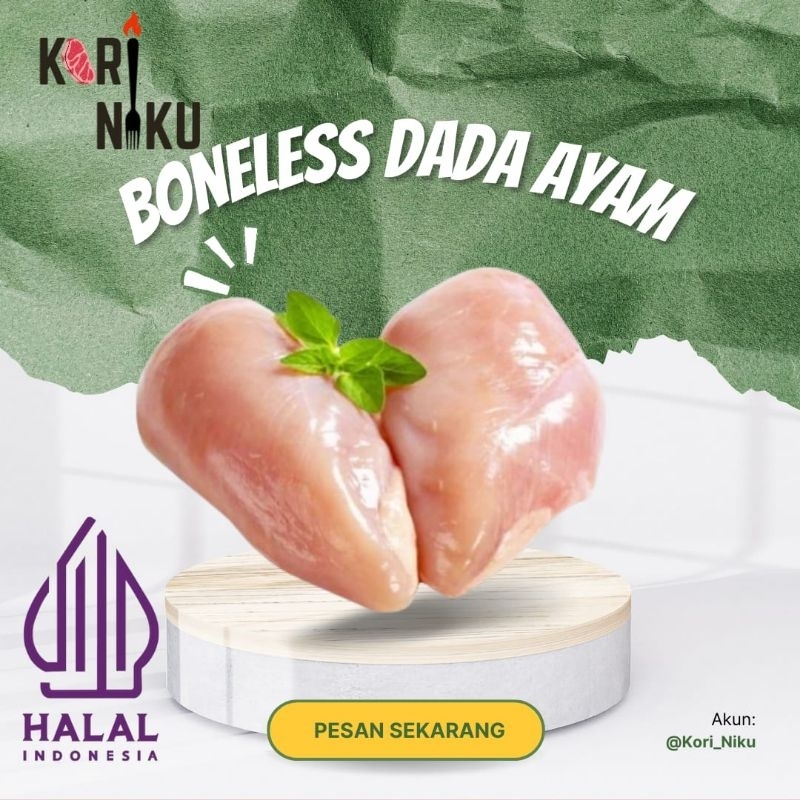 

Boneless Dada Ayam 1kg