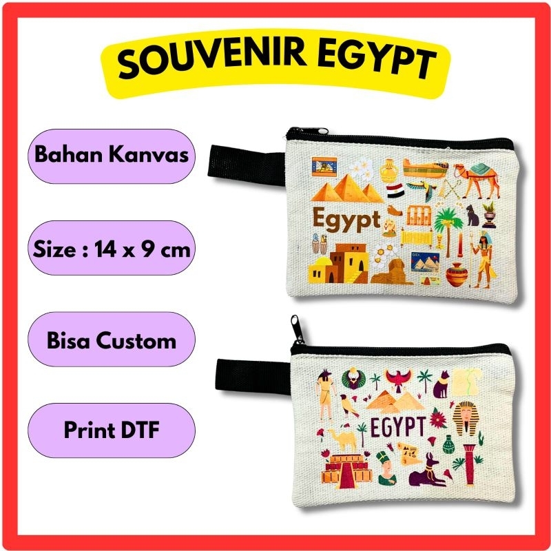 SOUVENIR POUCH EGYPT OLEH OLEH NEGARA MESIR