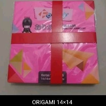 

(14x14 ) origami kertas lipat warna 1 ikat isi 10 kertas lipat/kertas origami/ kertas krajinan tangan warna warni bolak balik 14x14