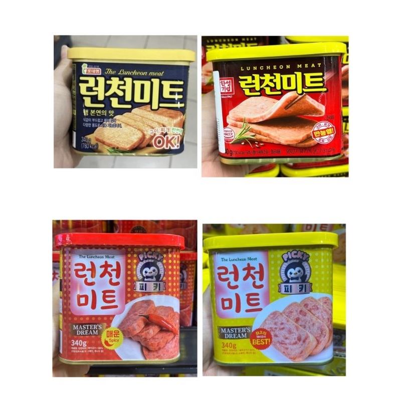 

Lotte The Luncheon Meat & Picky Master's Dream / Ham / Ng Chon Nyuk 340gr