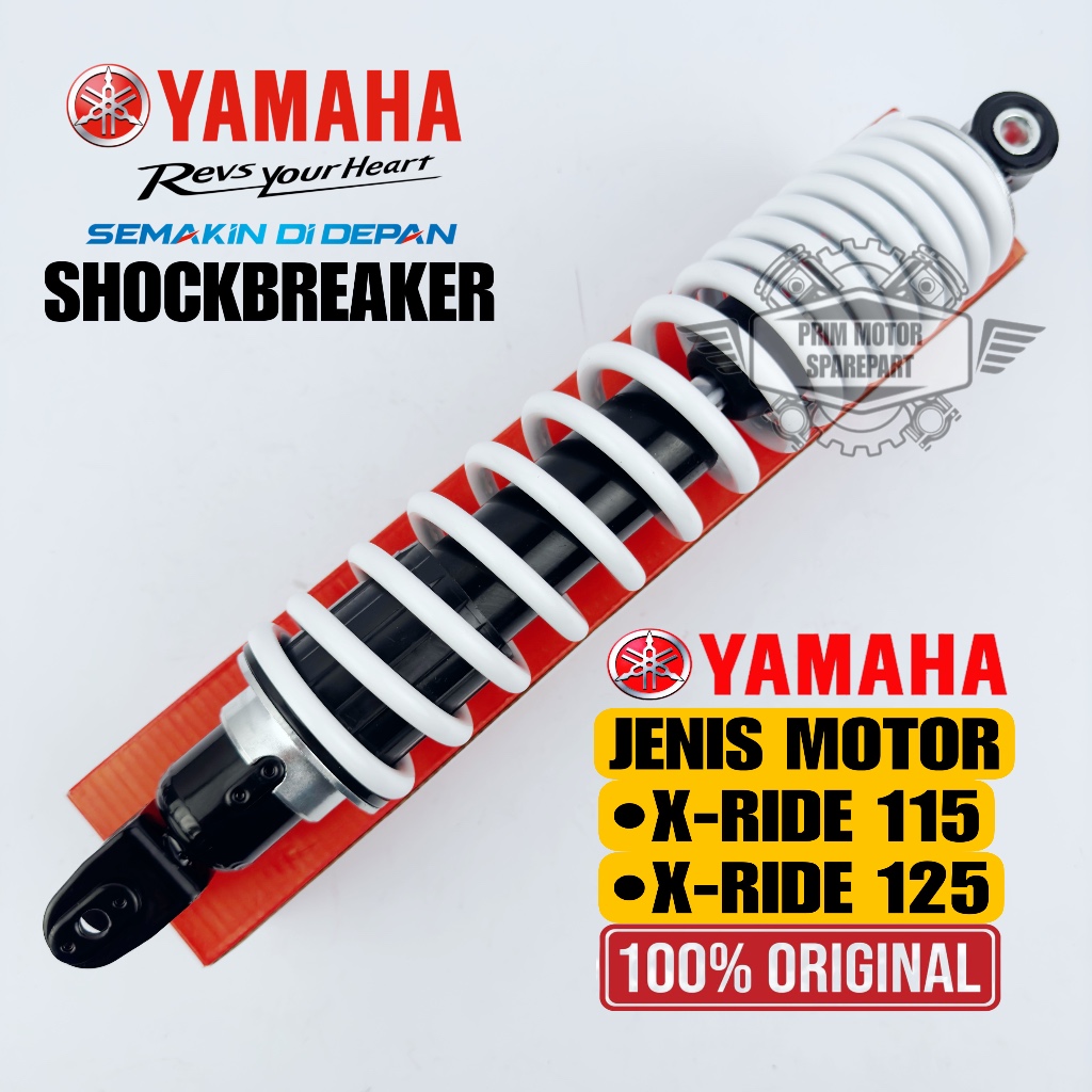 ORIGINAL SHOCKBREAKER SHOCK BELAKANG YAMAHA  X-RIDE 115 X-RIDE 125, SHOK XRIDE KUALIATAS ASLI YAMAHA