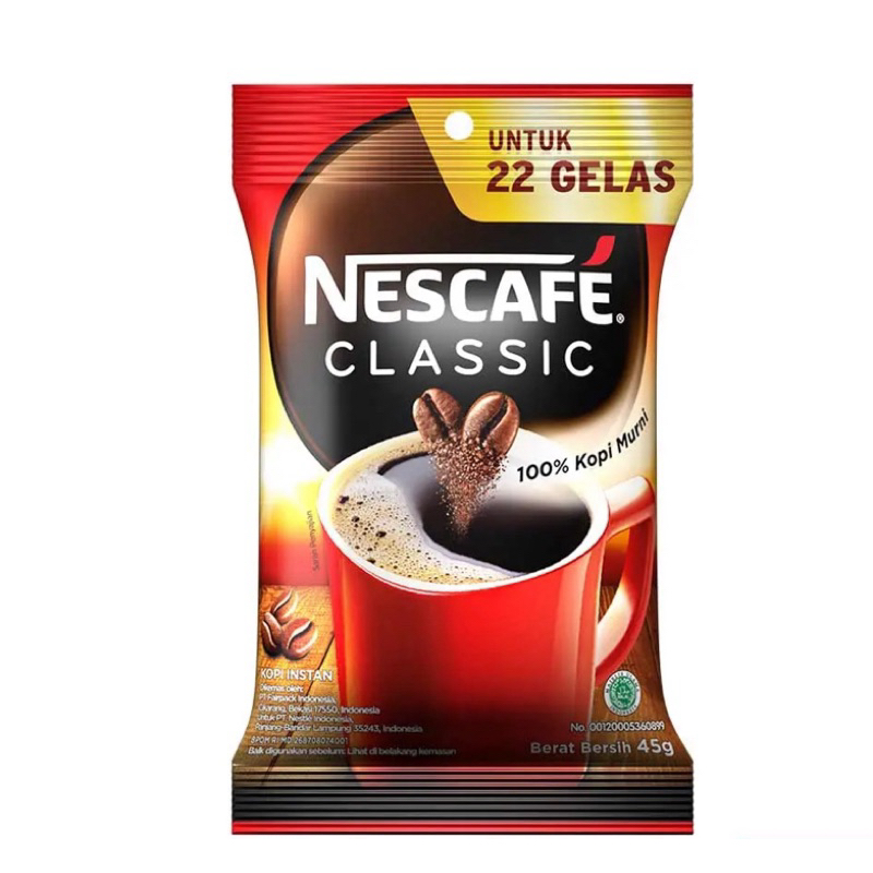 

nescafe classic coffe 45gr