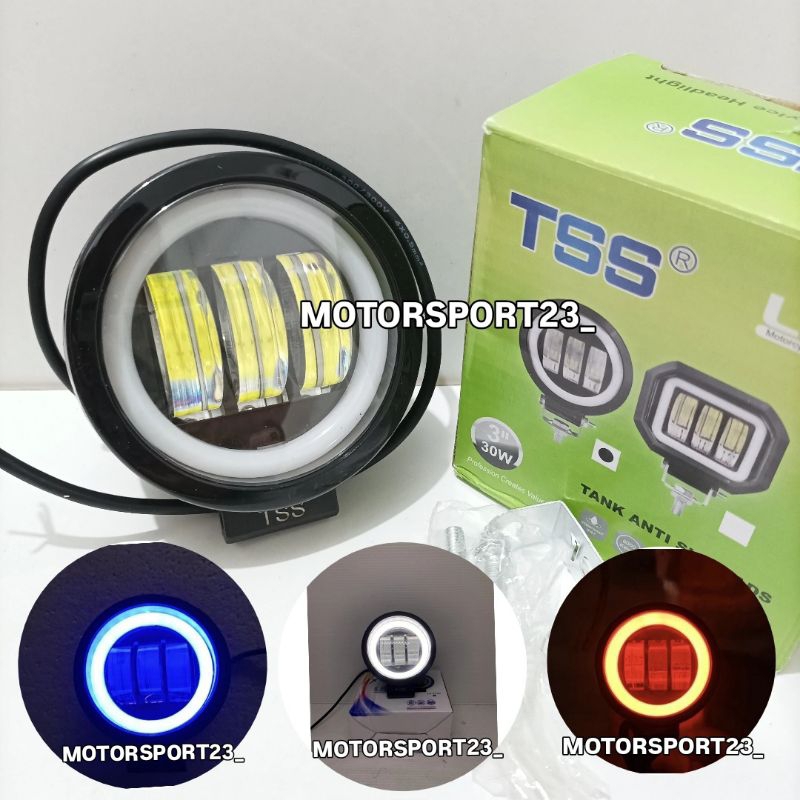 LAMPU TEMBAK DAYMAKER 3 MATA BULAT TSS LAMPU SOROT DAYMAKER 3 LENSA VARIASI LAMPU TEMBAK SOROT 3 CWL