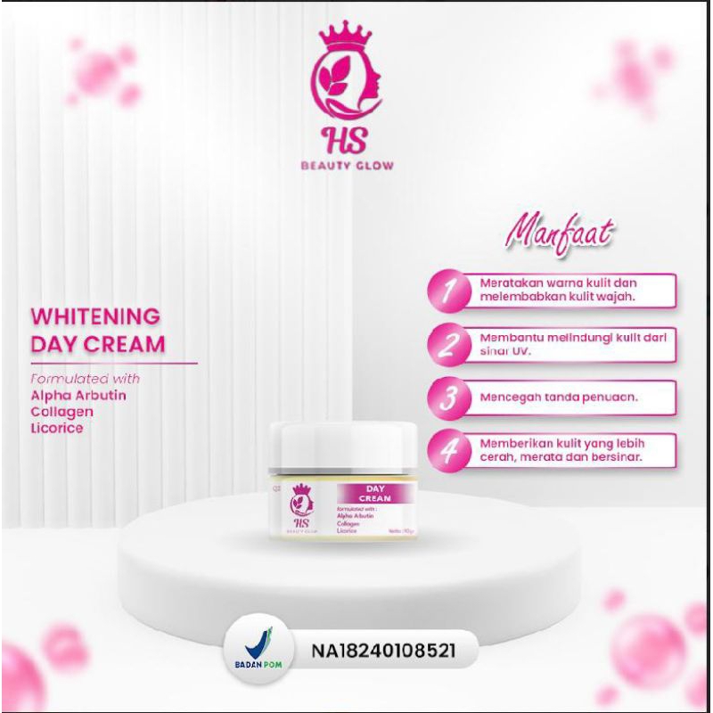 HS Beauty Glow DAY CREAM/CREAM SIANG WHITENING GLOW