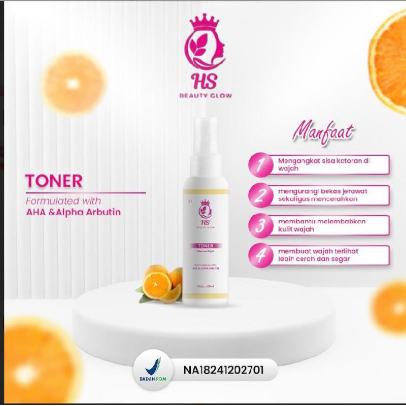 HS Beauty Glow TONER WHITENING GLOW