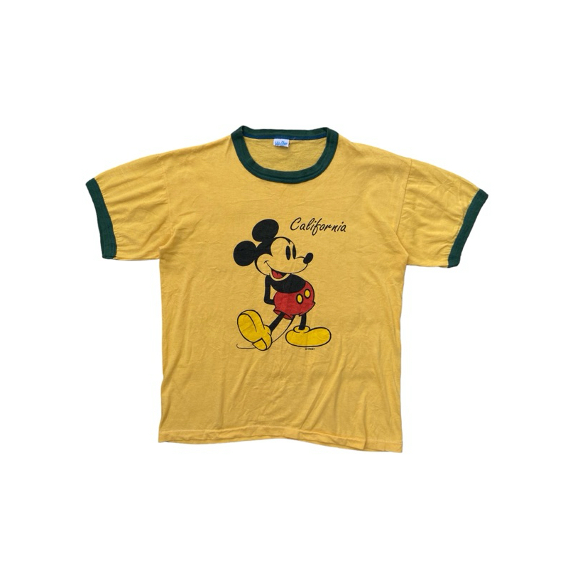 Vintage tee Mickey Mouse Ringer Tee