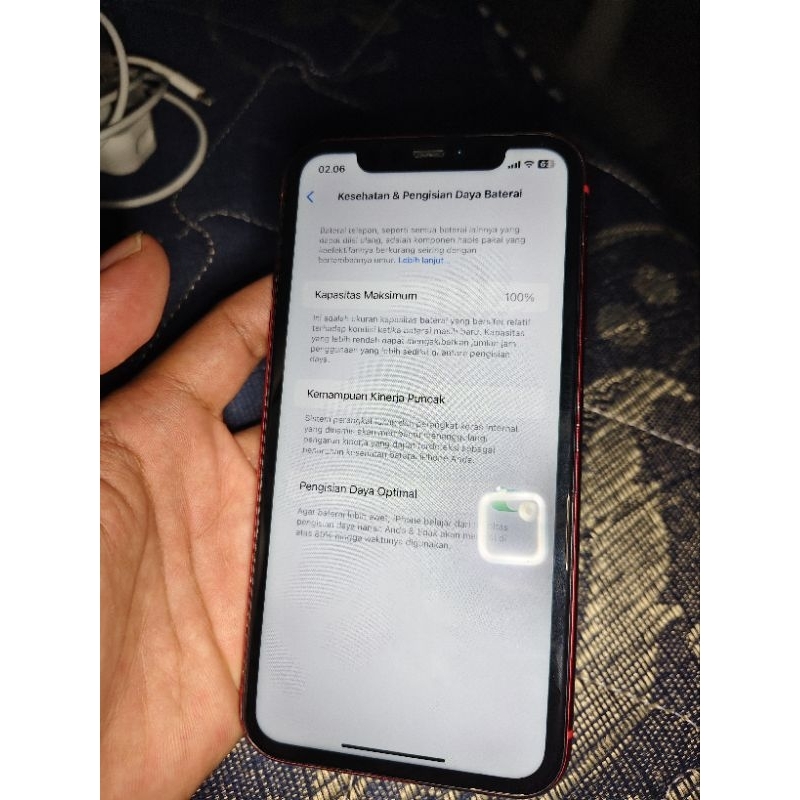IPHONE 11 128 BEACUKAI SINYAL SELAMNYA. MINUS FACE ID OFF. LCD ORI TRU TONE ONingin