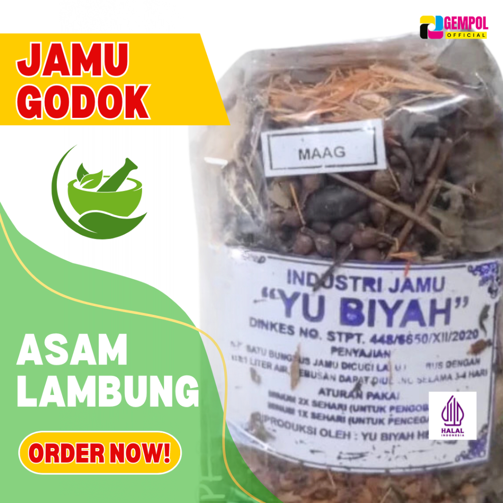 

JAMU GODOK ASAM LAMBUNG/ JAMU JODOK MAAG / MENGOBATI GEJALA ASAM LAMUNG NAIK AMPUH 100%