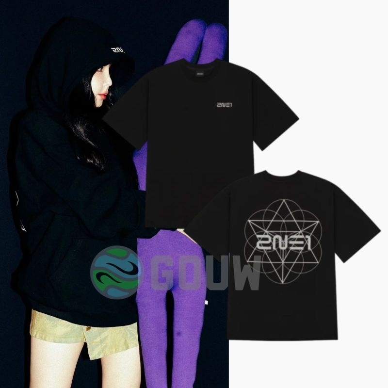 BAJU KAOS CRUSH 2NE1 MERCH WELCOME BACK ASIA TOUR 2024 BLACKJACK KPOP IDOL OUTFIT